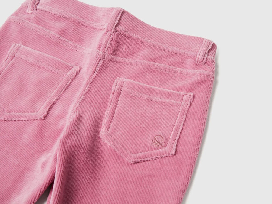 super skinny chenille trousers