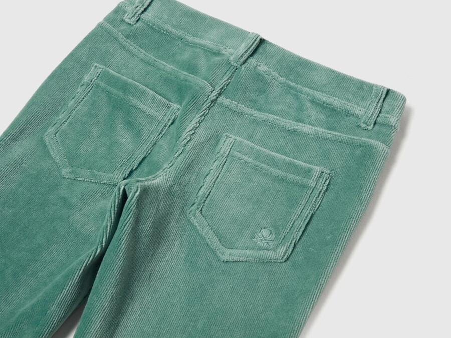 super skinny chenille trousers