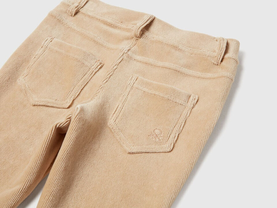 super skinny chenille trousers