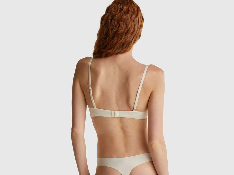 padded triangle bra