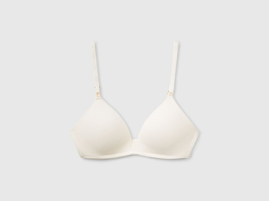 padded triangle bra