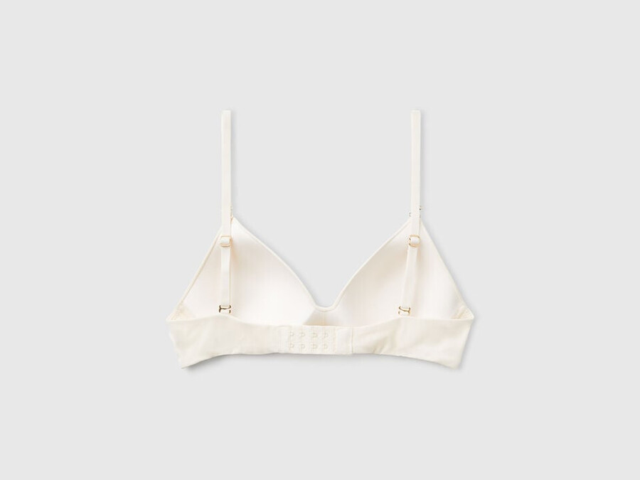 padded triangle bra