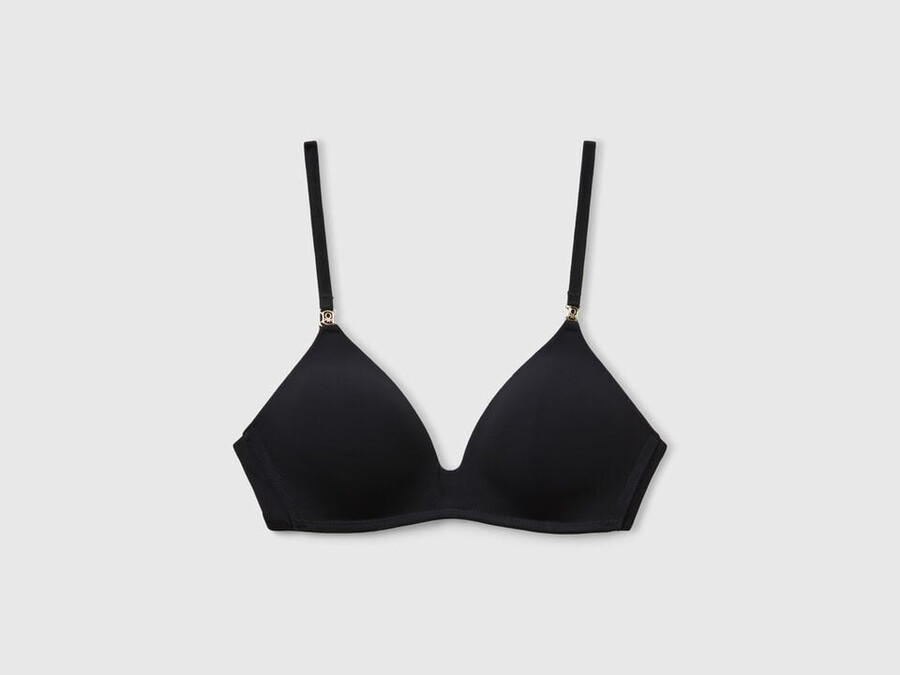 padded triangle bra