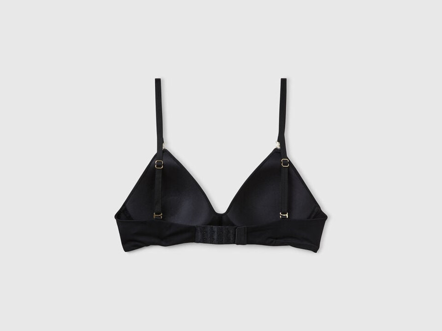 padded triangle bra
