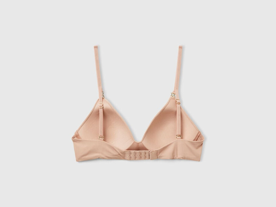 padded triangle bra