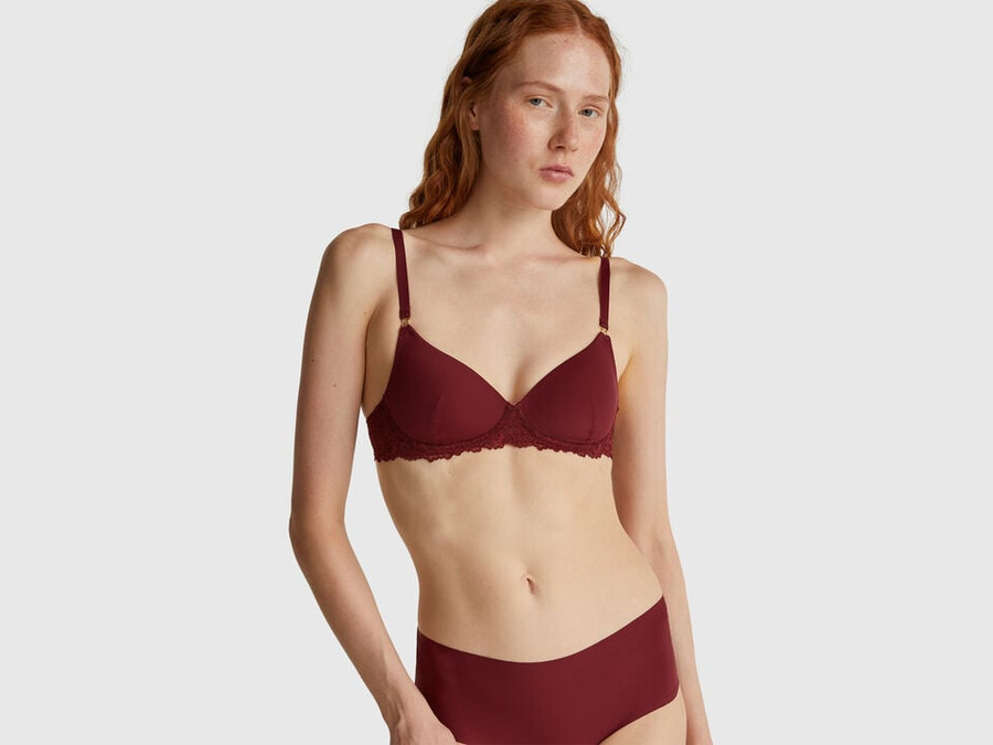 padded bra with lace