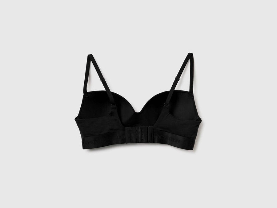 padded bra in stretch cotton