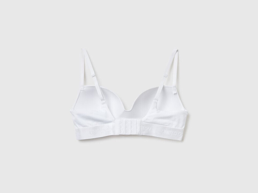padded bra in stretch cotton