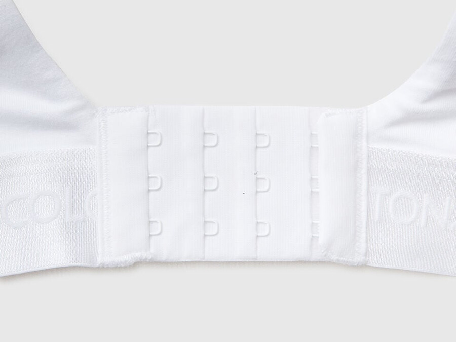 padded bra in stretch cotton